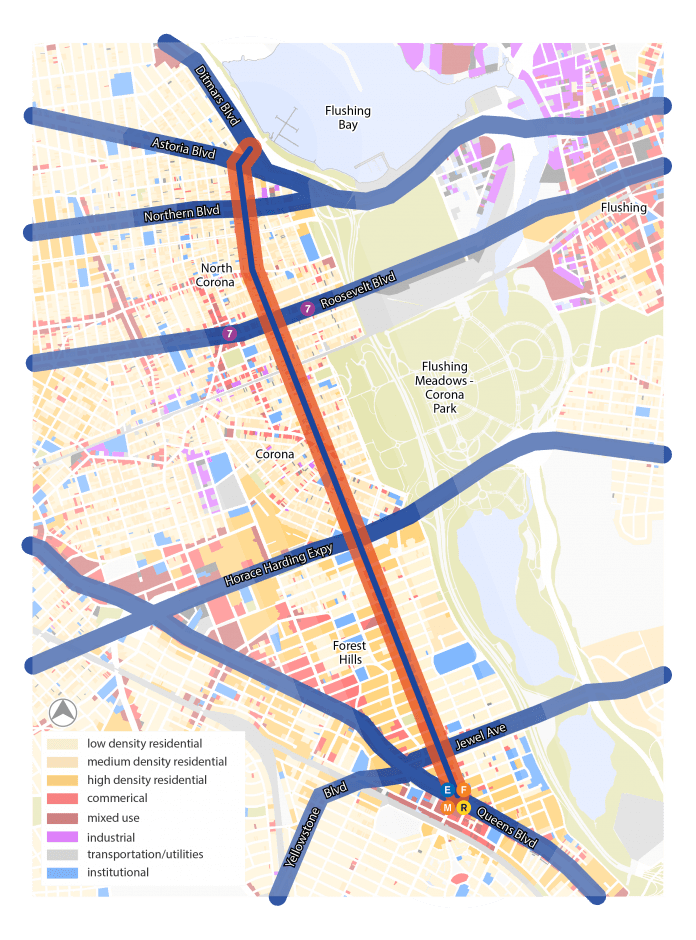 108 St Corridor Profile Queens Bus Network